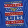 Men's DC Wonder Woman Christmas Sweater T-Shirt - 2 of 4