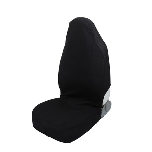 Unique Bargains Front Seat Covers Protector Polyester Seat Cover Protector  Pad Universal for Car Truck SUV Black