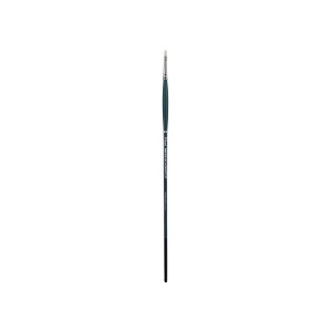 Creative Mark Imperial Professional Chungking Hog Bristle Brush - Filbert , Handmade Long Handle Oil Paint Brushes for Artists, Nickel-Plated Brass - 1 of 4