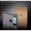 Generic RFID Blocking Slim Bifold Genuine Leather Thin Minimalist Front Pocket Wallets - 2 of 4