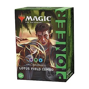 Magic The Gathering Magic: The Gathering Pioneer Challenger Deck 2021  Lotus Field Combo (Black-Green-Blue) - 1 of 4