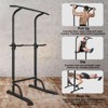 BestParts Power Tower Pull Up Dip Station, Adjustable Height Multi-Function Strength Training Equipment for Home Gym, 330LBS Capacity - 3 of 4