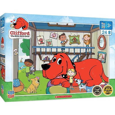 MasterPieces Inc Clifford the Big Red Dog Doghouse 24 Piece Jigsaw Puzzle