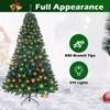 6.5 Ft Pre-Lit Artificial Christmas Tree - 2 of 4