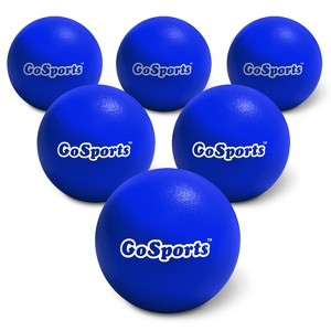 GoSports Soft Skin Foam Playground Dodgeballs - 6 Pack for Kids (6 Inch) - 1 of 4