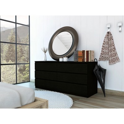 Bella Depot 6 Drawer Double Dresser