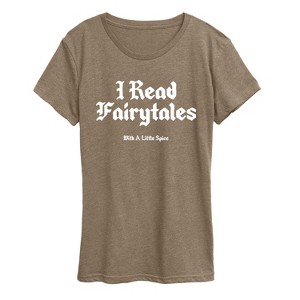 Women's - Instant Message - Read Spice Fairytales Short Sleeve Graphic T-Shirt - 1 of 4