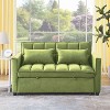 NicBex 54" Loveseat,Modern Pull-Out Velvet Loveseat Sofa with Adjustable Backrest,Convertible Couch for Living Room,Apartment - 4 of 4