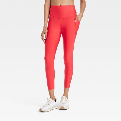Women's Effortless Support High-Rise Pocketed 7/8 Leggings - All In Motion™
