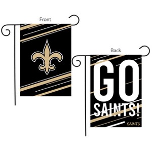 Briarwood Lane New Orleans Saints Slogan Garden Flag NFL Licensed - 1 of 3