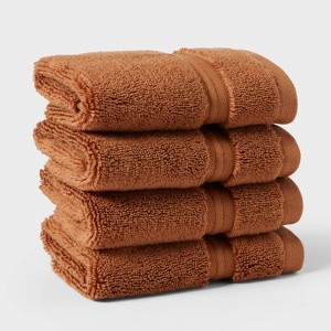 Spa Plush 2pk Hand Towels or 4pk Washcloth Set - Threshold™ - 1 of 4