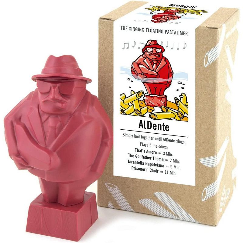 Brainstream Al Dente The Singing Musical Floating Pasta Timer, Red, 2 of 8