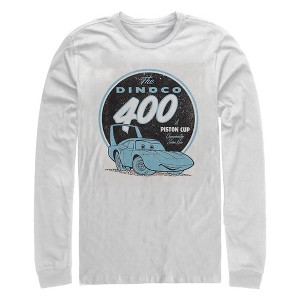 Men's Cars The Dinoco 400 Long Sleeve Shirt - 1 of 4