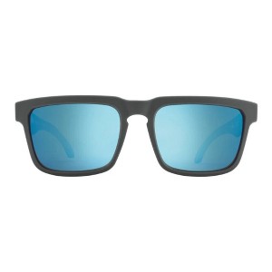 SPY Helm Happy Gray Green Polar with Light Blue Spectra Mirror Lens Sunglasses - 1 of 4