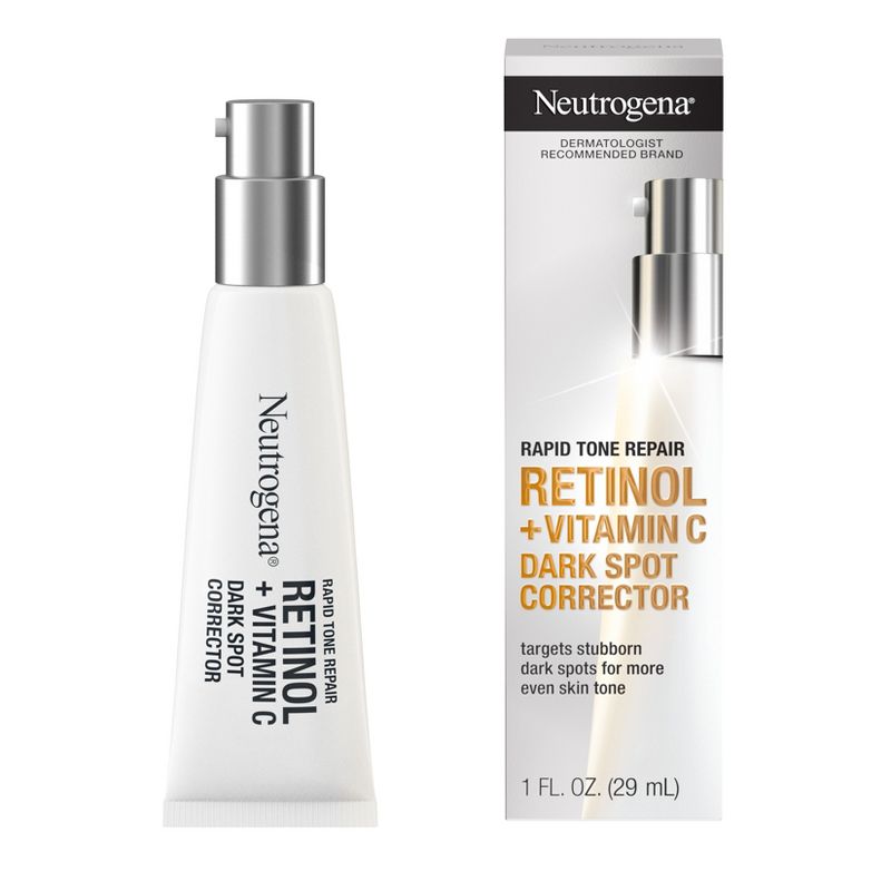 Neutrogena Rapid Tone Repair Retinol + Vitamin C Dark Spot Corrector Face Serum - 1 oz, 3 of 11