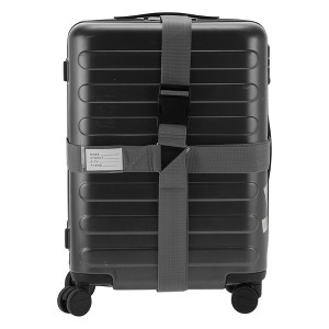 Unique Bargains Adjustable Luggage Straps 165.35" Length - 1 of 4