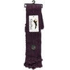 Memoi Bonbon Knit Over the Knee Sock Purple One Size - 4 of 4