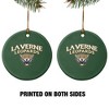 University of La Verne Primary Logo Porcelain Holiday Christmas Tree Ornament - 2 of 4