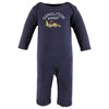 Hudson Baby Infant Boys Cotton Coveralls, Construction - 4 of 4