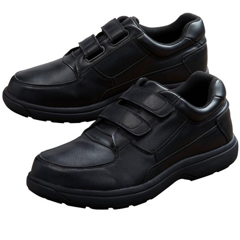Kingsize Men's Big & Tall Double Adjustable Strap Comfort Walking Shoe ...