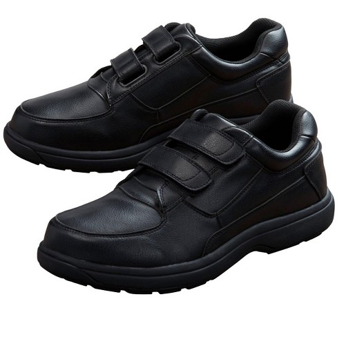 Kingsize Men s Double Adjustable Strap Comfort Walking Shoe 15 M Black Target