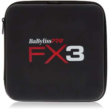 BaBylissPRO Barberology FX3 Collection Travel Case, Fits Trimmer, Clipper, Shaver, Charger, Clipper Guards & Blades (Babyliss Pro)