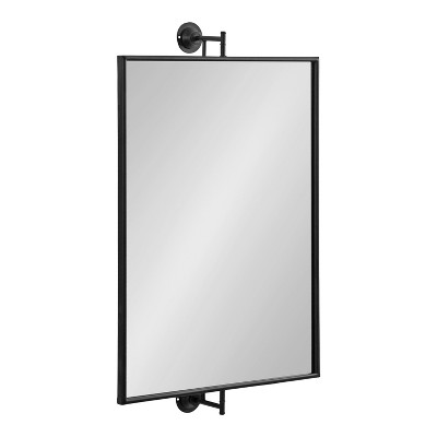 24x40 Darbridge Rectangle Pivot Mirror Black Kate Laurel All   GUEST 1269f5e2 9e55 4a12 A0c1 Eaf5b50db04e