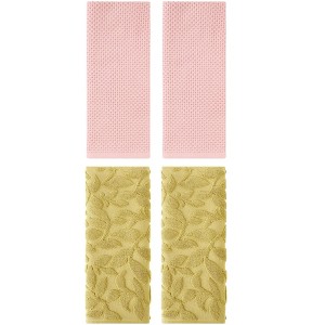 REGALWOVEN 4 Pcs Cotton Hand Towels for Bathroom - 1 of 4