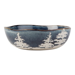 tagltd Winter Rustic Forest Themed Serving Bowl 9.6H x 9.5L x 3.5W in. - 1 of 2