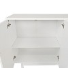UNISOAR Modern Sideboard Decorative Storage Cabinet Grey/Navy  Blue/Champagne/Mint Green/White/Blue - 4 of 4