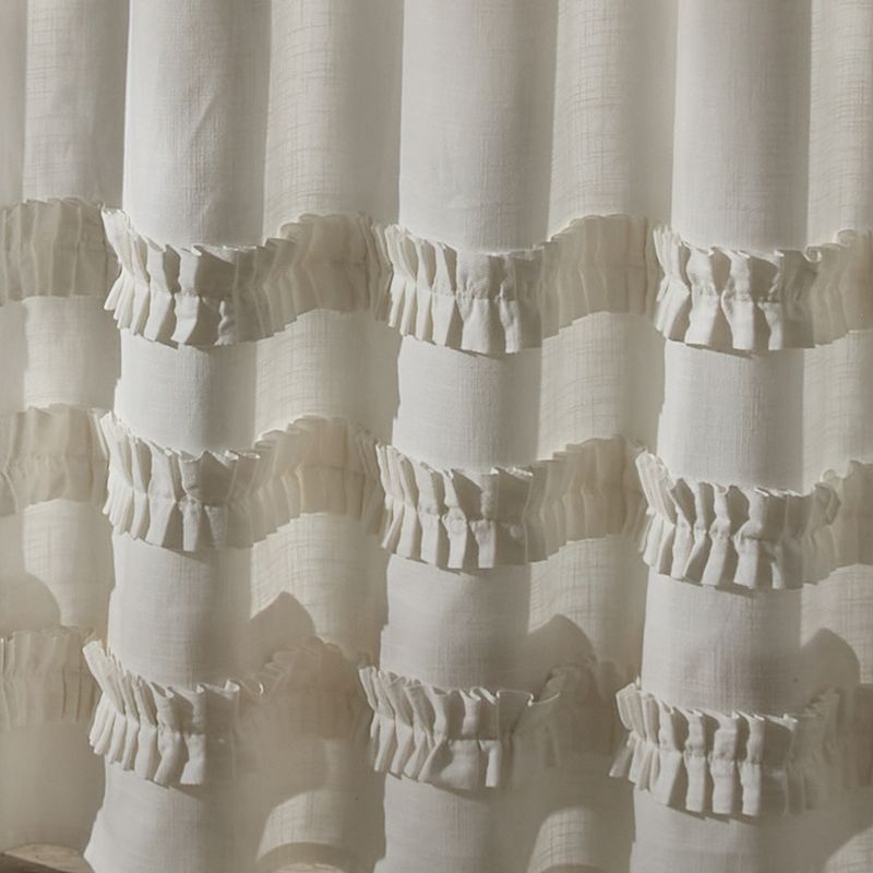 Park Designs Colette Ruffle Shower Curtain, 3 of 6