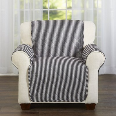 The Lakeside Collection Ticking Stripe Chair Cover