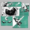 Girl's Marvel Moon Knight Panels T-Shirt - 2 of 4