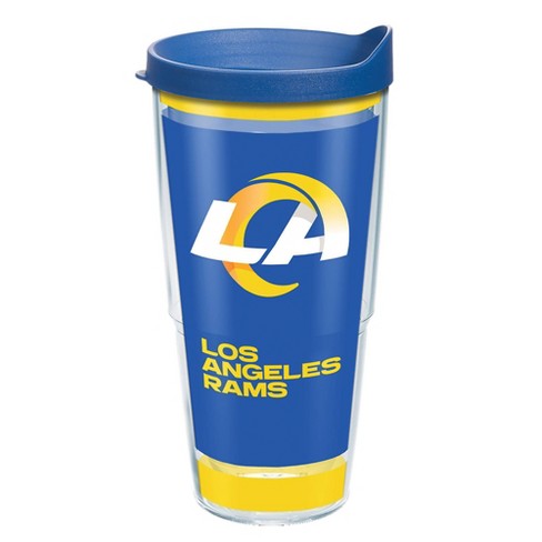 Tervis NFL Tumbler With Lid 16 Oz Los Angeles Rams Clear - Office