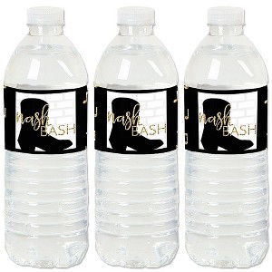 Big Dot of Happiness Nash Bash - Nashville Bachelorette Party Water Bottle Sticker Labels - Set of 20 - 1 of 4