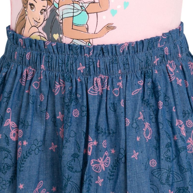 Disney Minnie Mouse Princess Jasmine Belle Ariel Girls Dress Toddler to Big Kid , 4 of 7