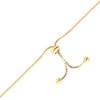 Disney Stitch and Angel Heart Lariat Bracelet - 18kt Gold Plated Adjustable Stitch Bracelet, Officially Licensed - 3 of 4