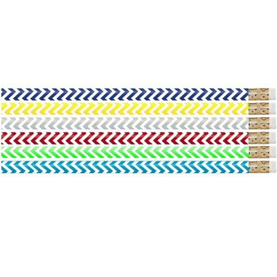 Musgrave Pencil Company Chevron Chic Pencil, Pack of 12/10 Packs
