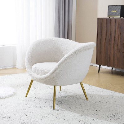 CAVINAS Stylish Accent Chair Living Room,Comfy Arm Chair with High-Resilience Sponge,Modern Accent Chair for Living Room,Bedroom