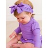RuffleButts Girls UPF50+ Shimmer Swim Bow Headband - 4 of 4