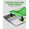 Car Wheel Dolly,2800LB,with 3.5" Swivel Wheels - 24"x14" Antiskid Vehicle Mover for Moving Car, Pickup Trucks, Motorcycles, Green - 3 of 4
