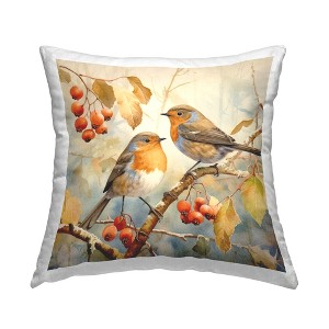 Stupell Industries Birds on Persimmon Tree - 1 of 3