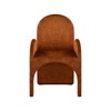 Meridian Furniture,Summer Velvet Dining Arm Chair, Set of 2 - 3 of 4