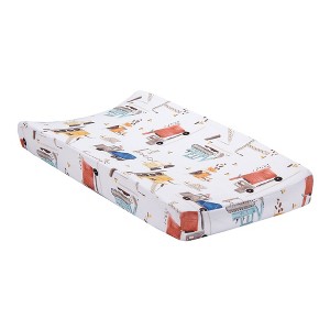 Bedtime Originals by Lambs & Ivy Construction Zone Changing Pad Cover - 1 of 4