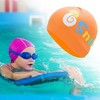 Unique Bargains Kid's Silicone Snail Swim Cap 1 Pc - 2 of 4