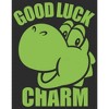 Women's Nintendo Super Mario St. Patrick's Day Yoshi Good Luck Charm T-Shirt - 2 of 4