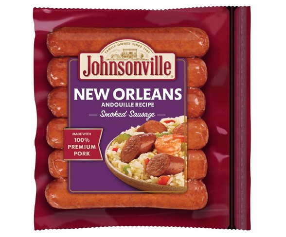 Johnsonville New Orleans Smoked Sausage Links - 6ct/14oz