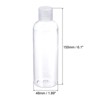 Unique Bargains Refillable Plastic Travel Bottle Containers with Funnel 2 Pcs - 2 of 4