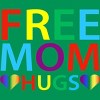 Adult Design By Humans Free Mom Hugs Hears Pride By Avocato T-Shirt - 2 of 2
