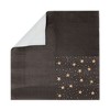 Blue Panda 50 Pack Starry Night Black and Gold Napkins for Cocktails Napkins and Party Supplies (5 x 5 Inches) - 4 of 4